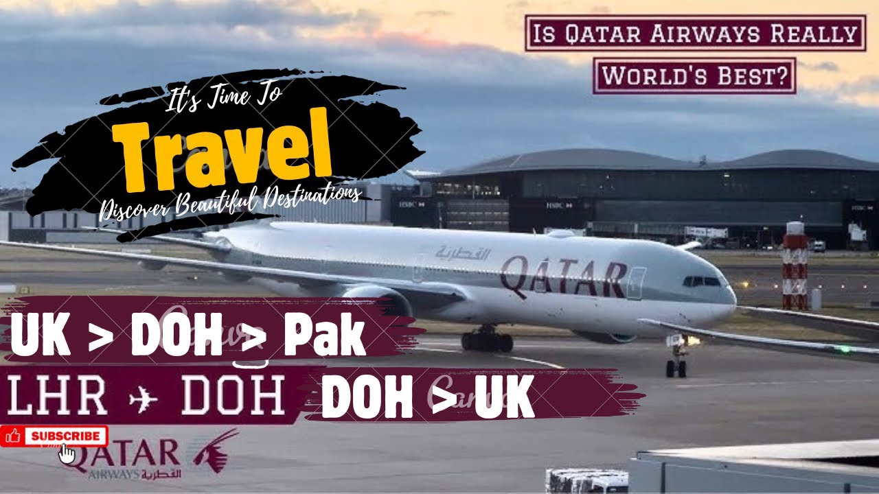 Journey Between the UK, Qatar & Pakistan ✈️ | Is Long-Haul Travel Really Tiring?