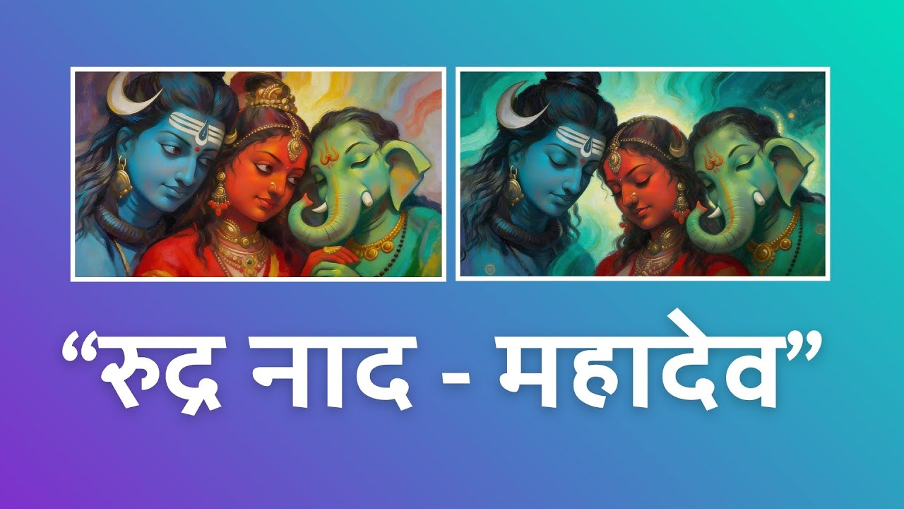 एक रूप में तीनों देव”  हर हर महादेव | Rudra Naad |Powerful Fast Beats Shiva Devotional Bhajan