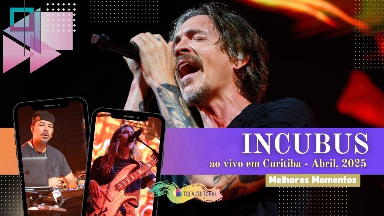 INCUBUS em Curitiba, Brasil | 2025