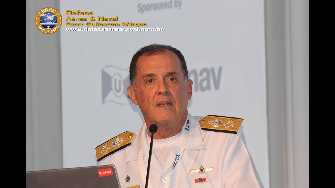 Palestra do Almirante de Esquadra Ilques na Exponaval 2018