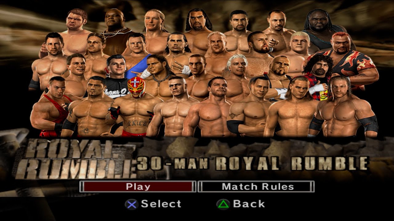 WWE SmackDown vs. Raw 2007 - ROYAL RUMBLE