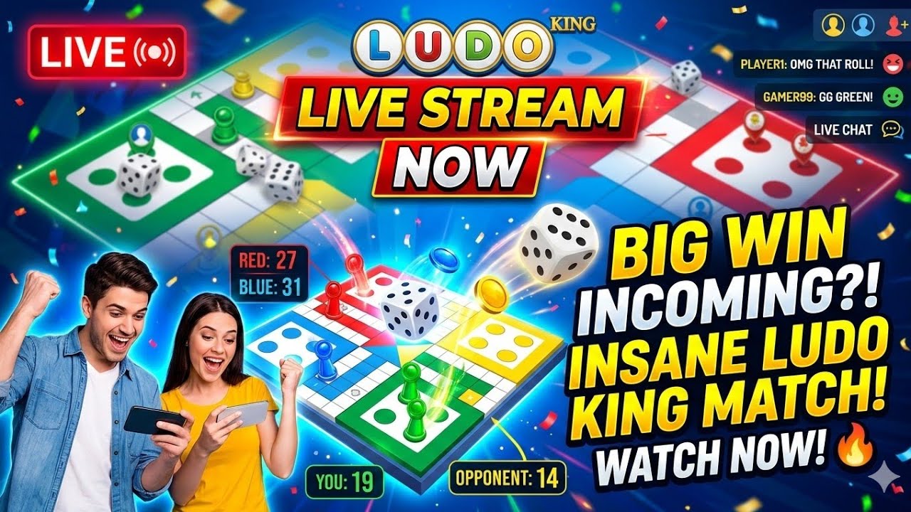 🎲🎮Ludo King live match today