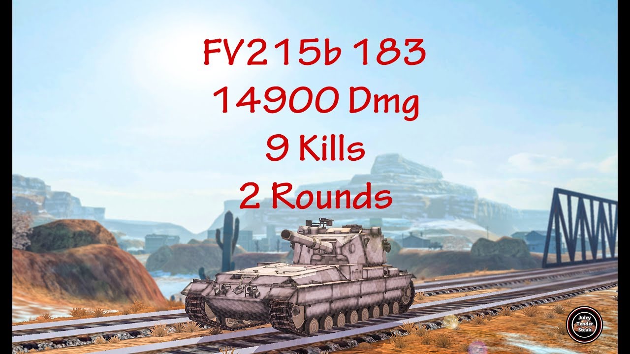 FV215b 183 - 14900 Dmg - 9 Kills (2 Rounds) /// OPLoverz
