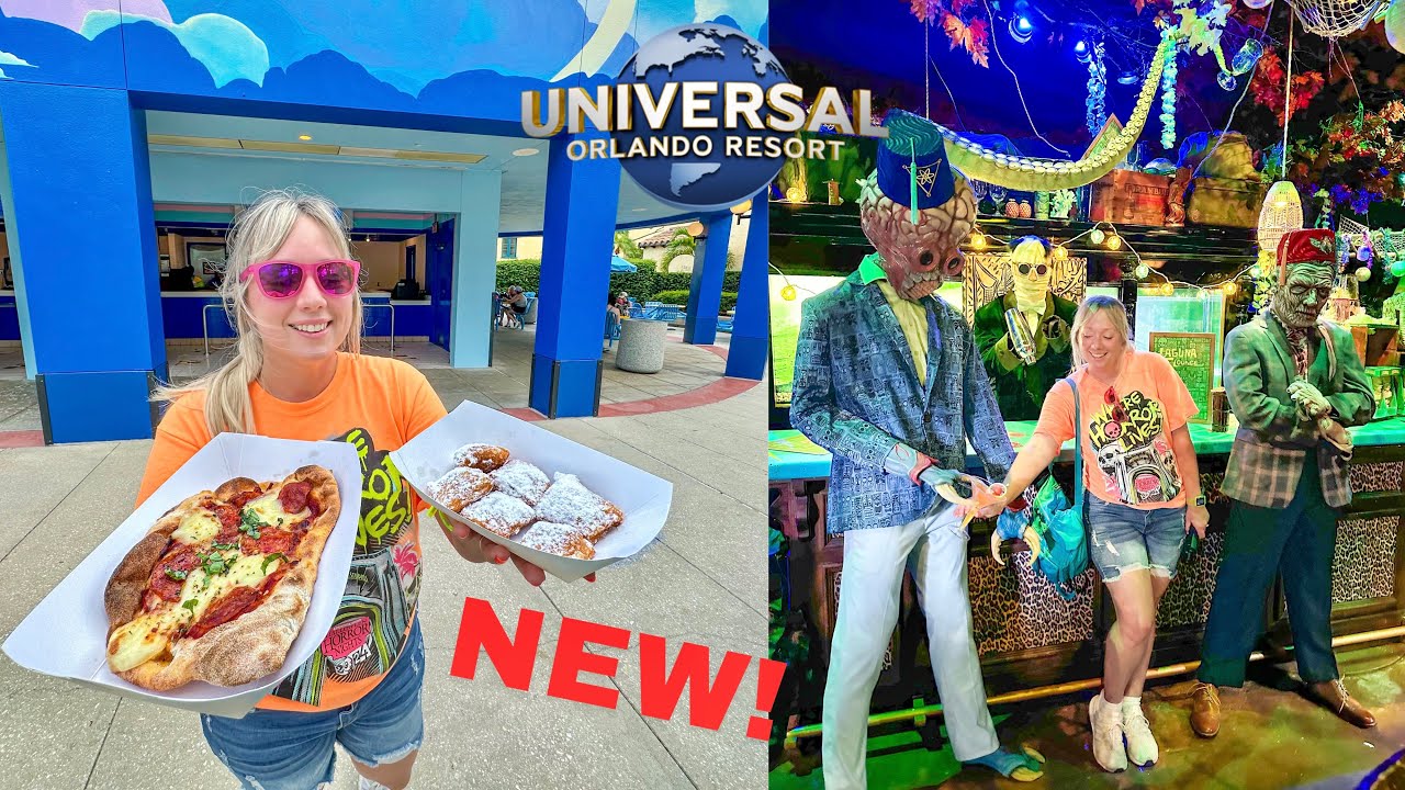 ALL NEW at Universal! New Summer Snacks, New HHN & Monster Shop & Getting Drenched in a Storm!