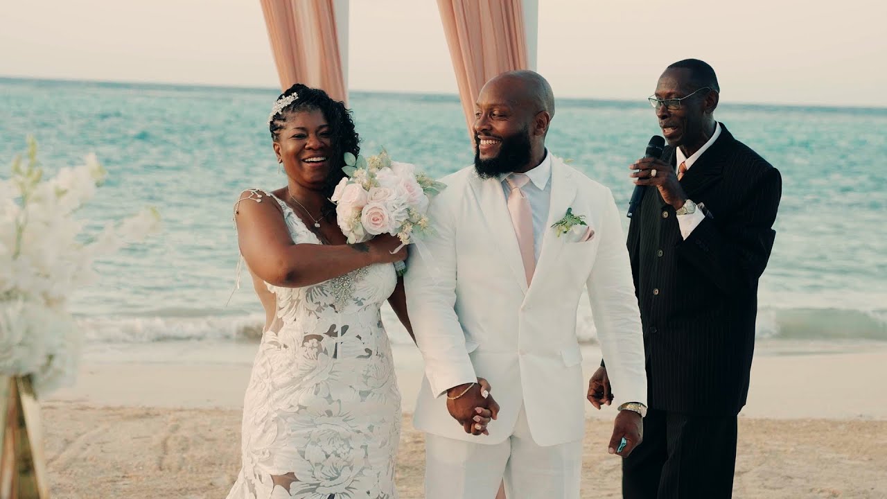 The Hardys - Sandals Dunn's River Destination Wedding