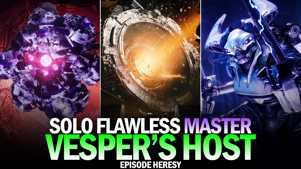 Solo Flawless Master Vesper's Host Dungeon [Destiny 2]