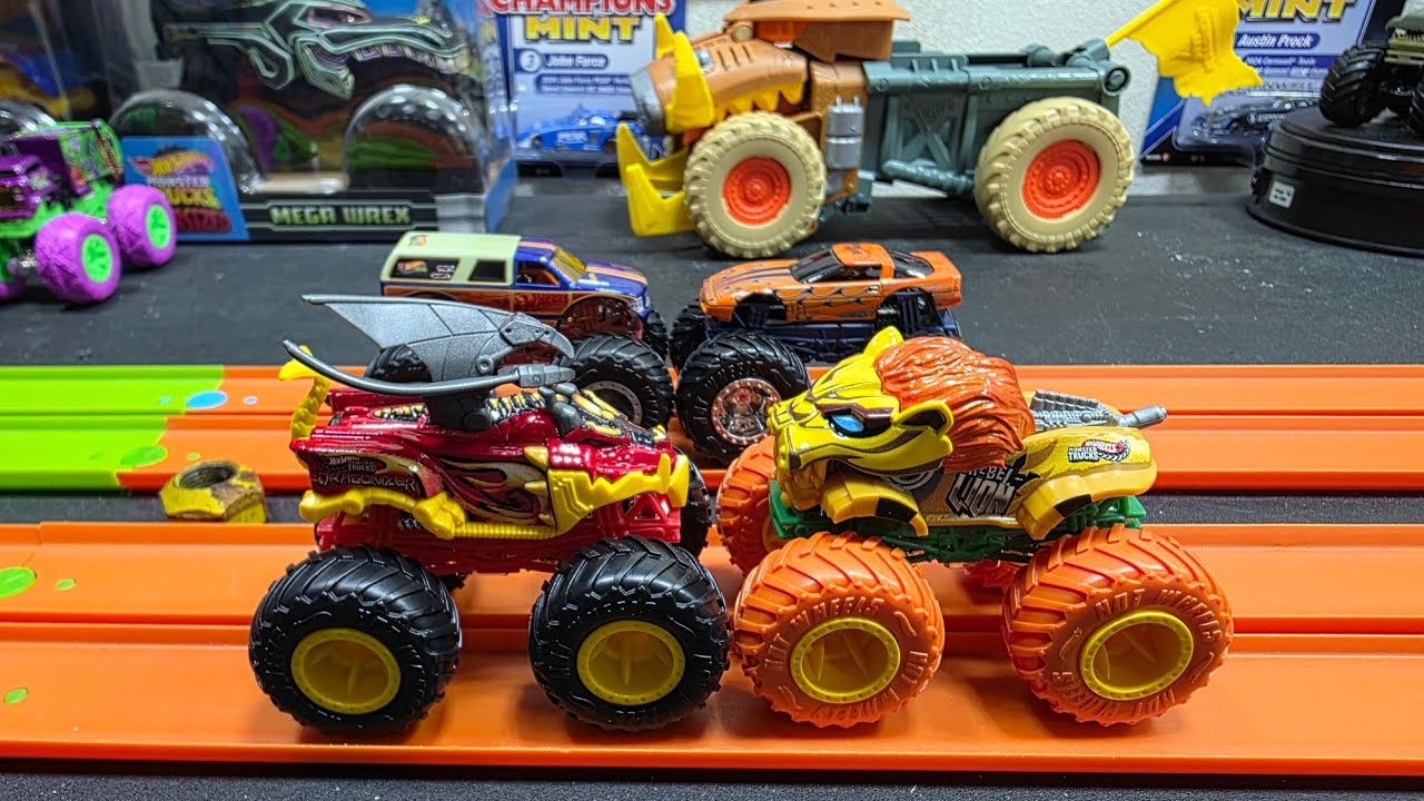 DRAGONIZER V REBEL LION V TOWN HAULER V MONSTER VETTE - DAILY DIECAST RACING EVENT - 01/24/2026