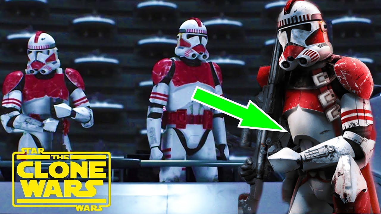 What Happened To COMMANDER THIRE After Order 66 and the Clone Wars Season 7 - Vader's SHOCK TROOPERS