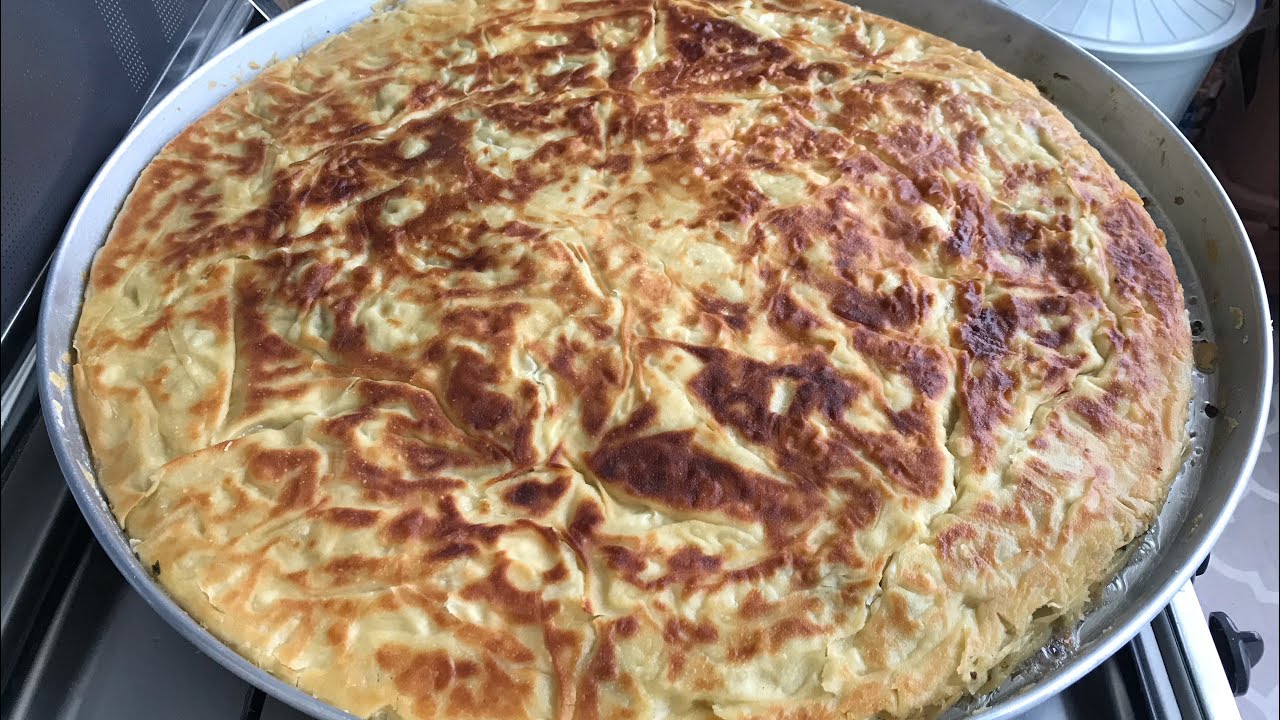 KONYA USULÜ OCAKTA PİŞEN EL AÇMASI SU BÖREĞİ !