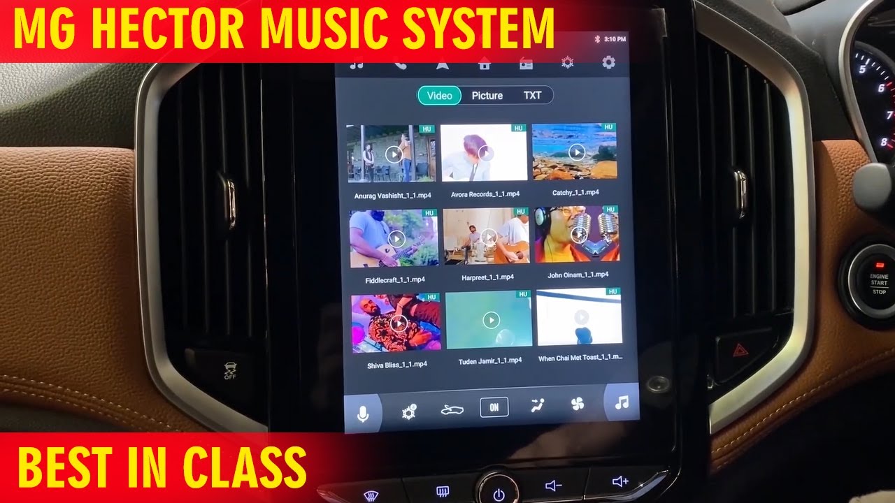 MG Hector 2021 Music System | Explained | Kamal Yadav