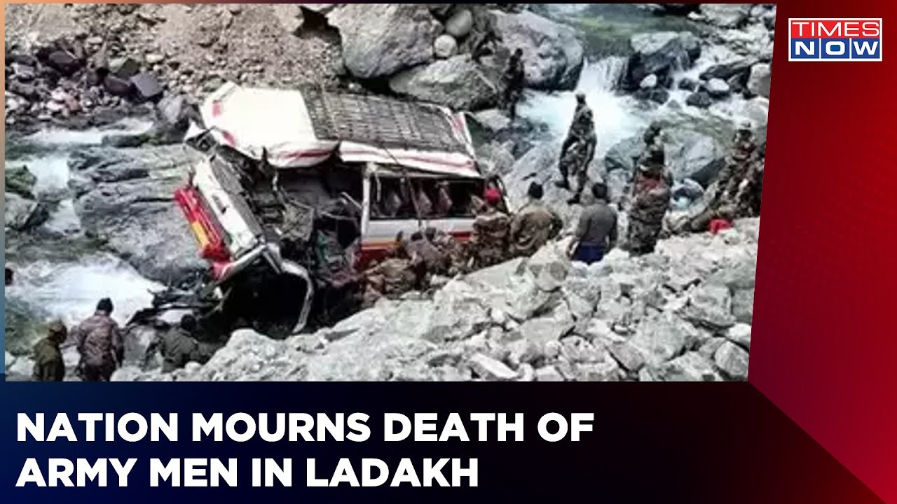 7 Army Personnel Martyred In Ladakh Accident; Mortal Remains Brought Back | Times Now | Latest