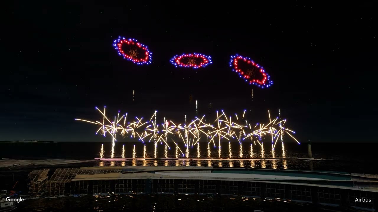 [FWsim] Kansai Expo(大阪関西万博) 2025 Fireworks - この地球の続きを
