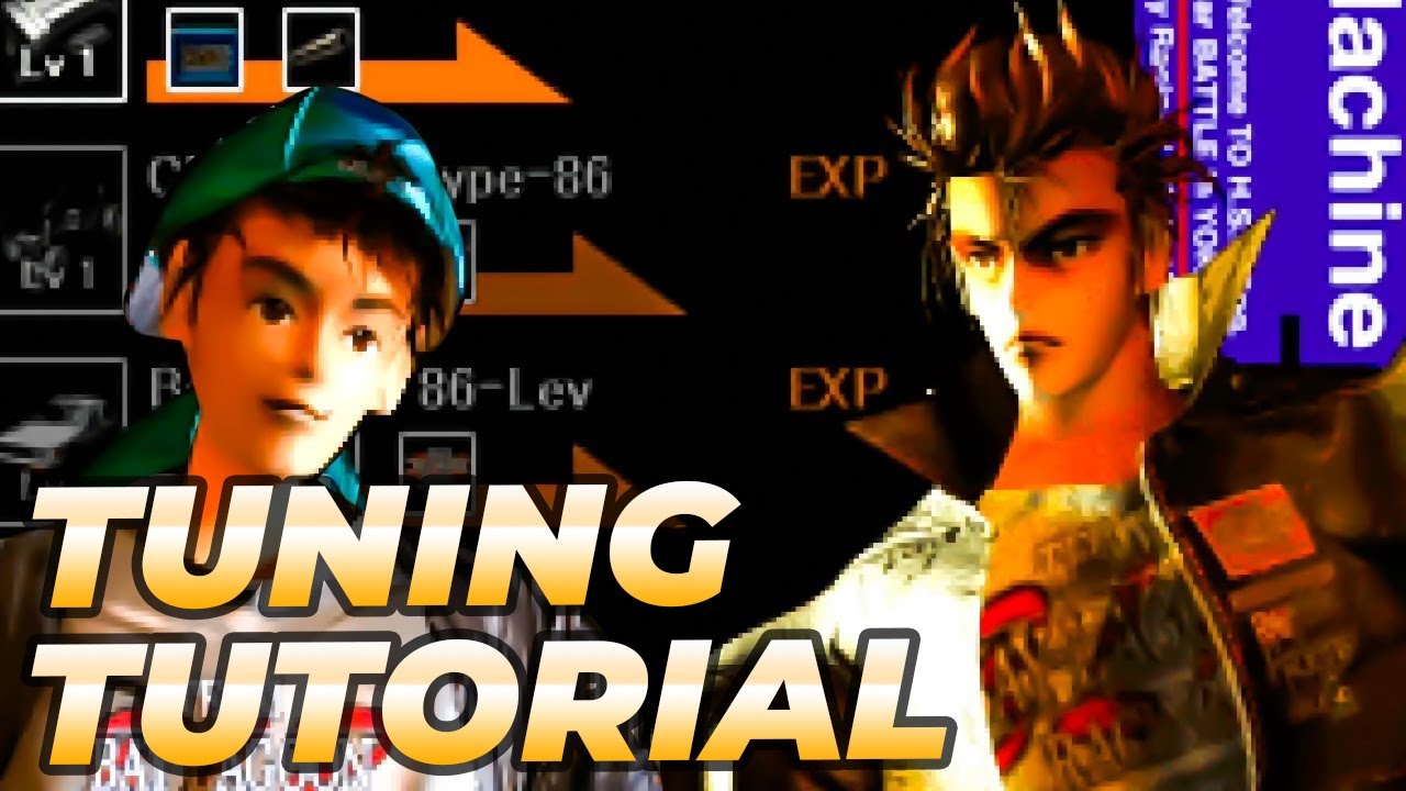 RACING LAGOON (PS1) - Tuning Tutorial (English)