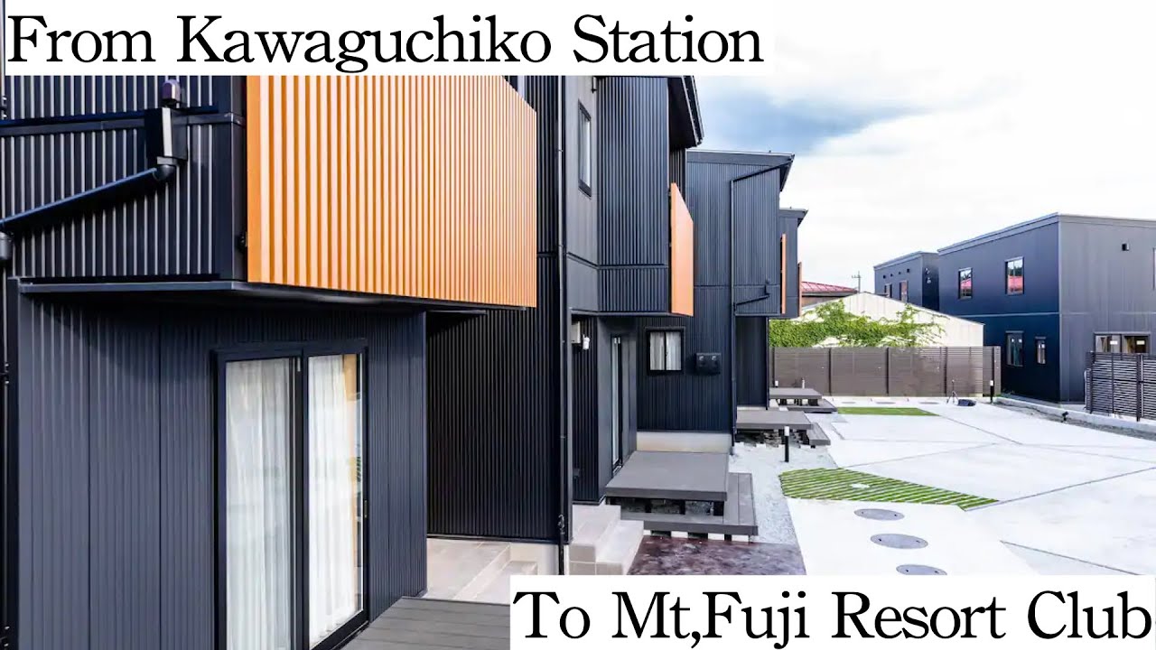 From Kawaguchiko station to Mt,Fuji Resort Club