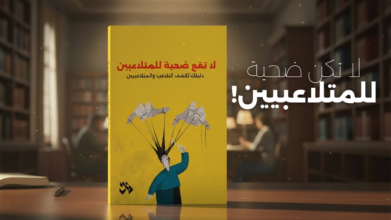 توقف عن كونك هدفاً سهلاً: كيف تكسر سيطرة المتلاعبين على حياتك فوراً؟ |  كتاب لا تقع ضحية للمتلاعبين