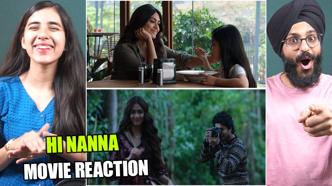 Hi Nanna Mrunal Meet Scene Reaction | Nani | Mrunal | Parbrahm Singh