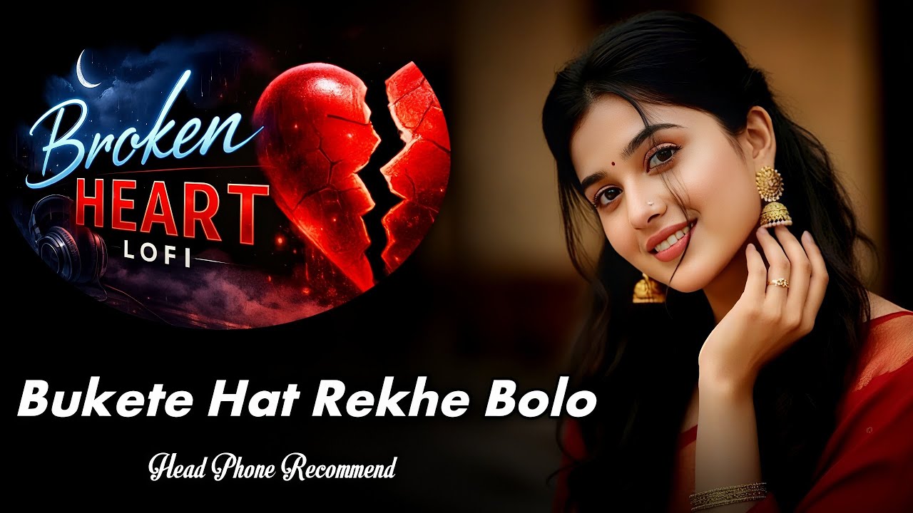 Bukete Hat Rekhe Bolo 💔 | Bangla Lofi Song | Sad Love Lofi | Bass Queen DJ