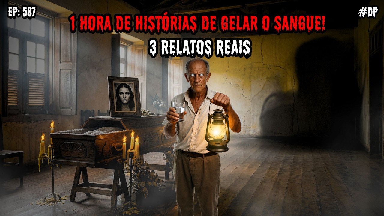 1 HORA DE TERROR - 3 RELATOS REAIS | EP.587 #dp