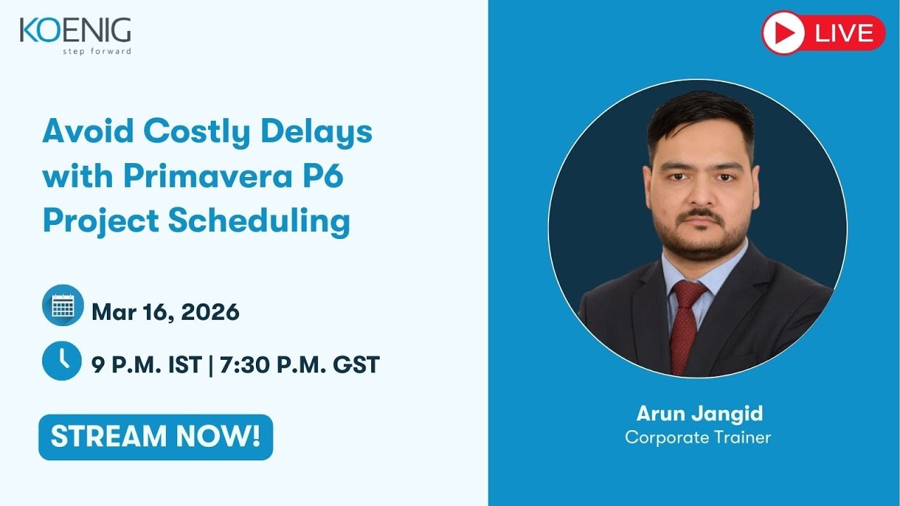 Avoid Costly Delays with Primavera P6 Project Scheduling