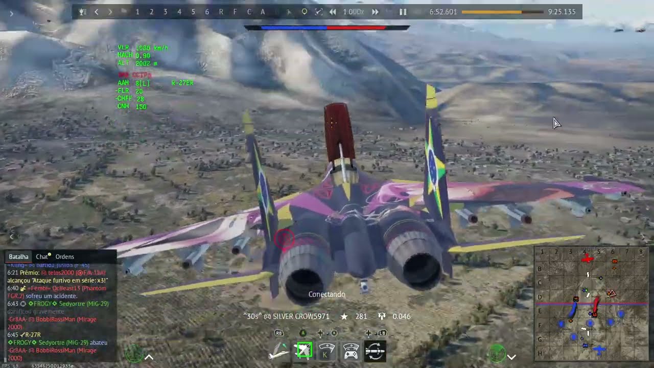SU33 no grind fácil do evento do F16 francês  - War thunder -