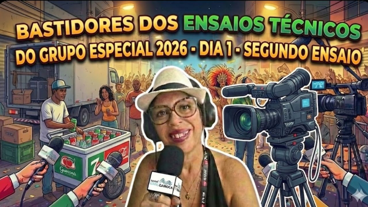 BASTIDORES DO CARNAVAL (IRL) AO VIVO: ENSAIOS TÉCNICOS  🥁 NITERÓI, MOCIDADE, MANGUEIRA E TIJUCA