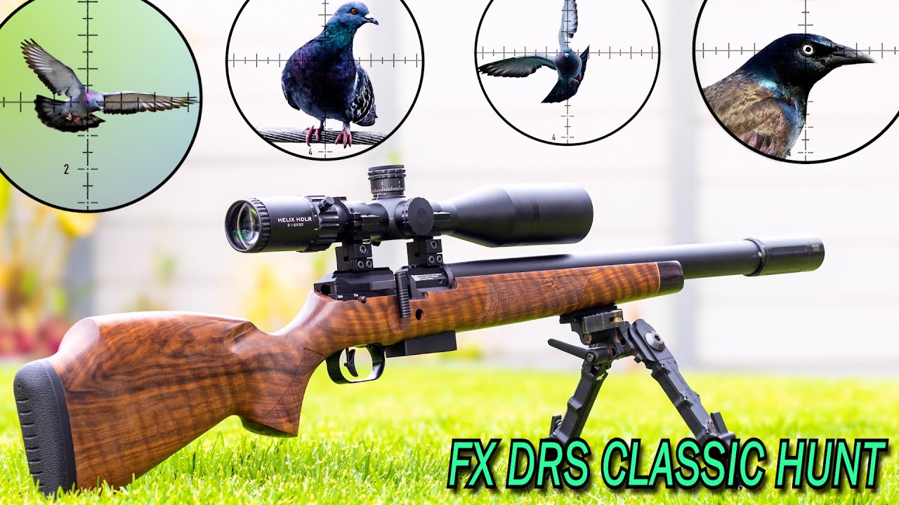 Расчёт выстрелов | FX DRS Classic | Пули 18 гран | Helix 1500 | Titan 3K | Борьба с вредителями с...