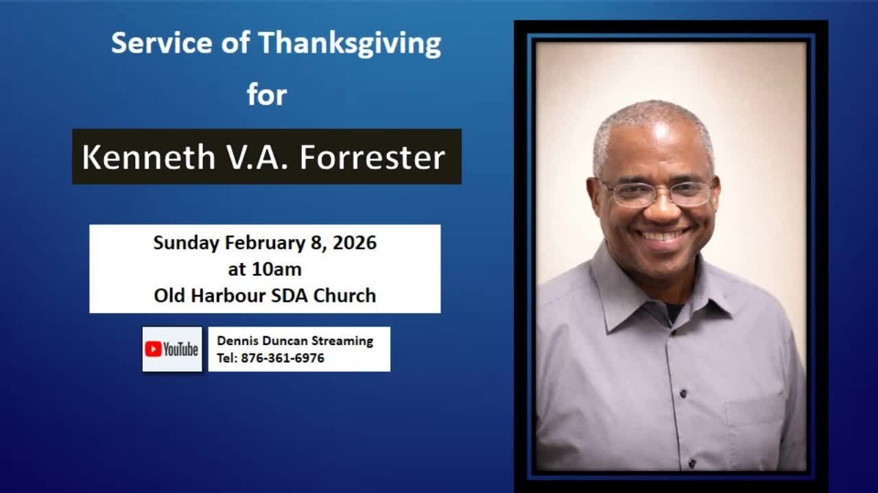 Service of Thanksgiving for Kenneth V.A. Forrester