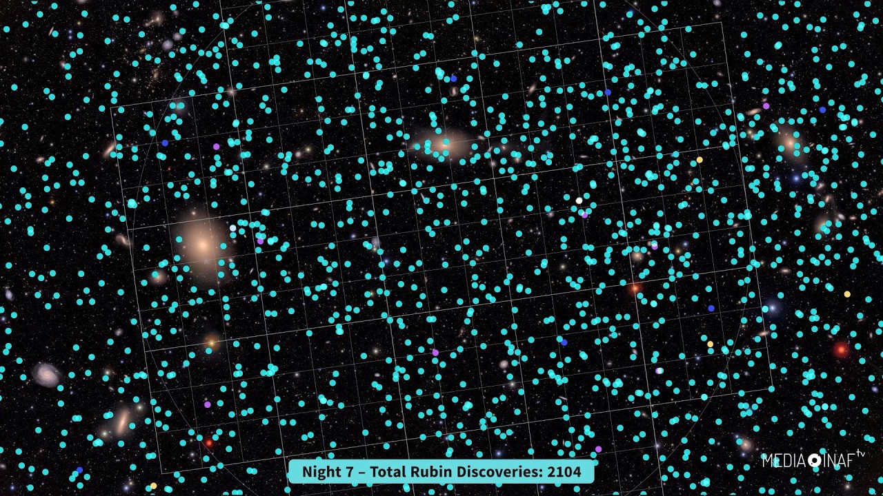 Dal Vera Rubin uno sciame di nuovi asteroidi