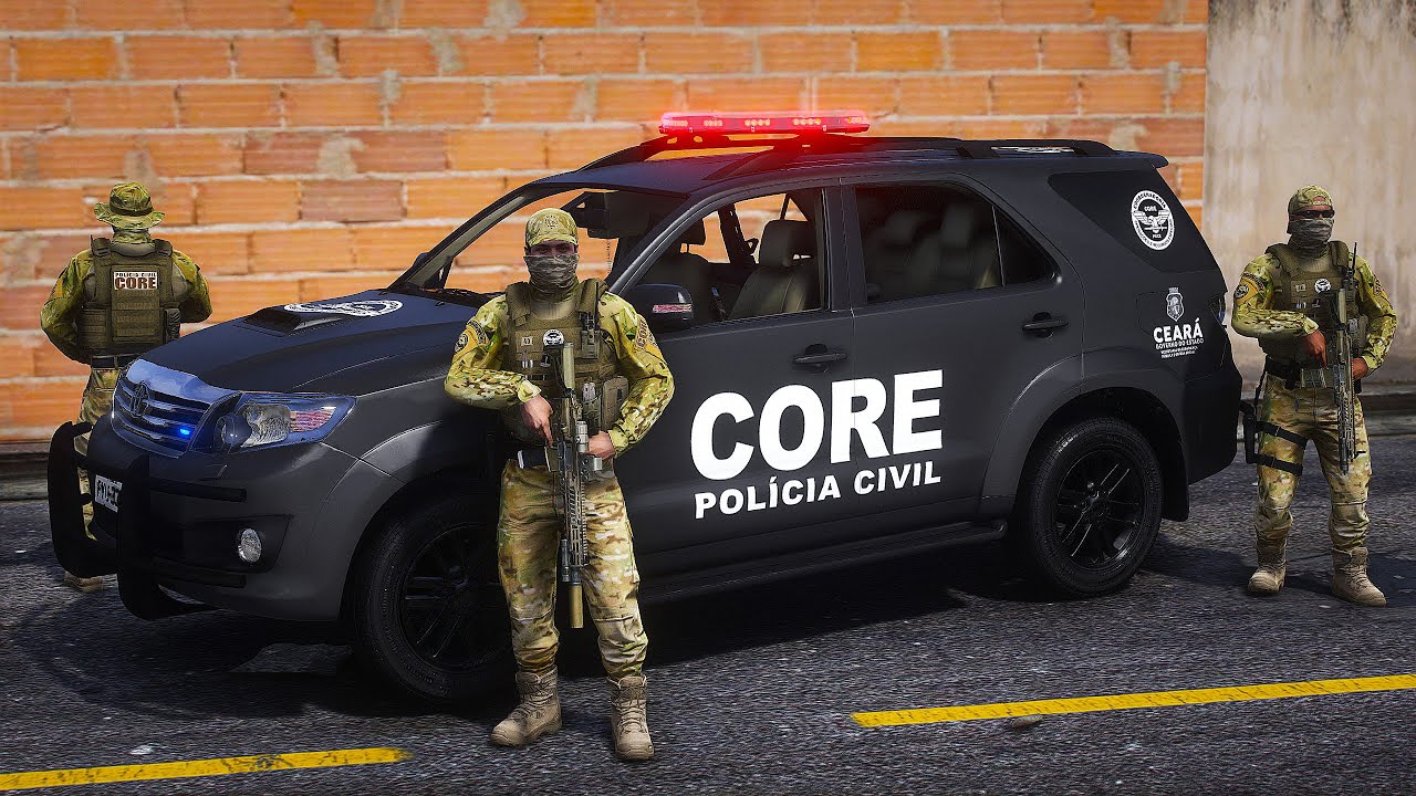 PRESO EM FLAGRANTE PELA POLÍCIA CIVIL / C.O.R.E | GTA 5 POLICIAL
