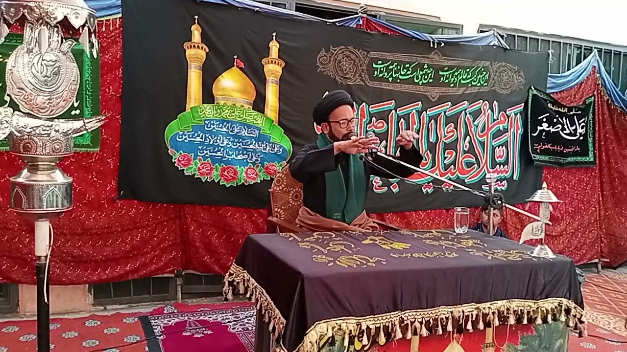 قبلا سید زیشان حیدر جوادی صاحب