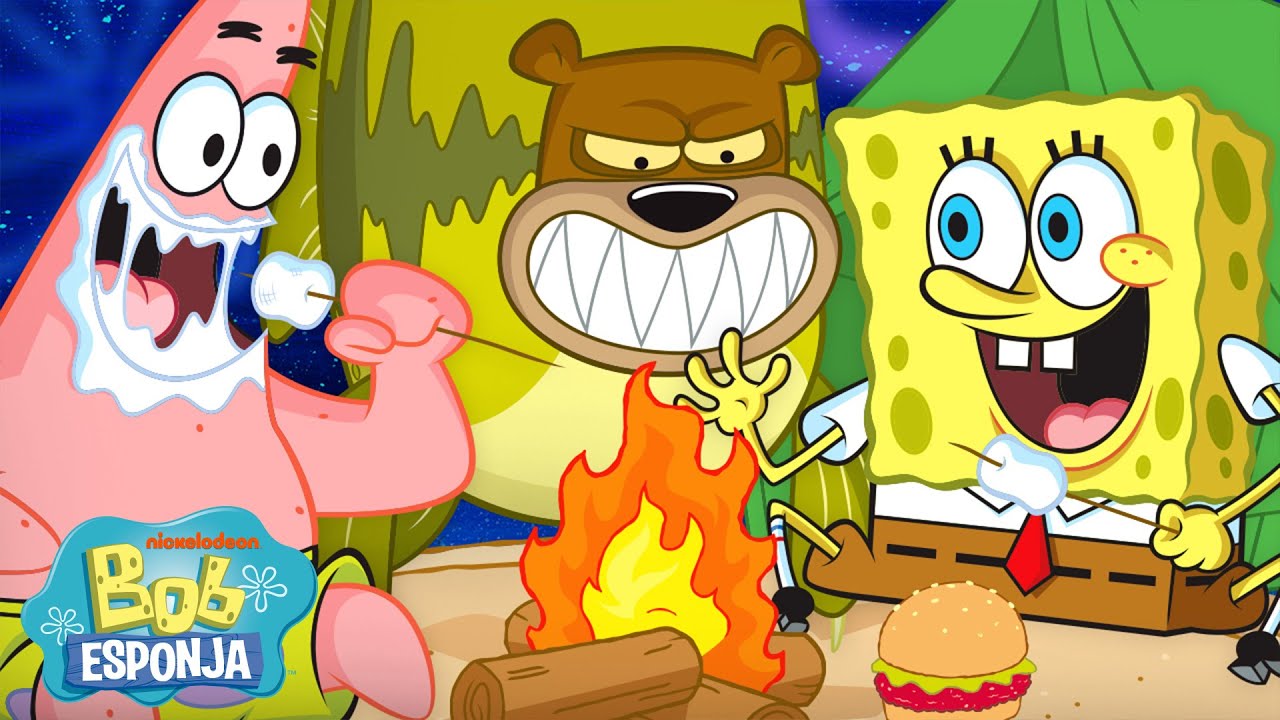 Bob Esponja | SpongeBobs beste Camping-Momente! ⛺ | 30-Minuten-Compilation | Bob Esponja en Español