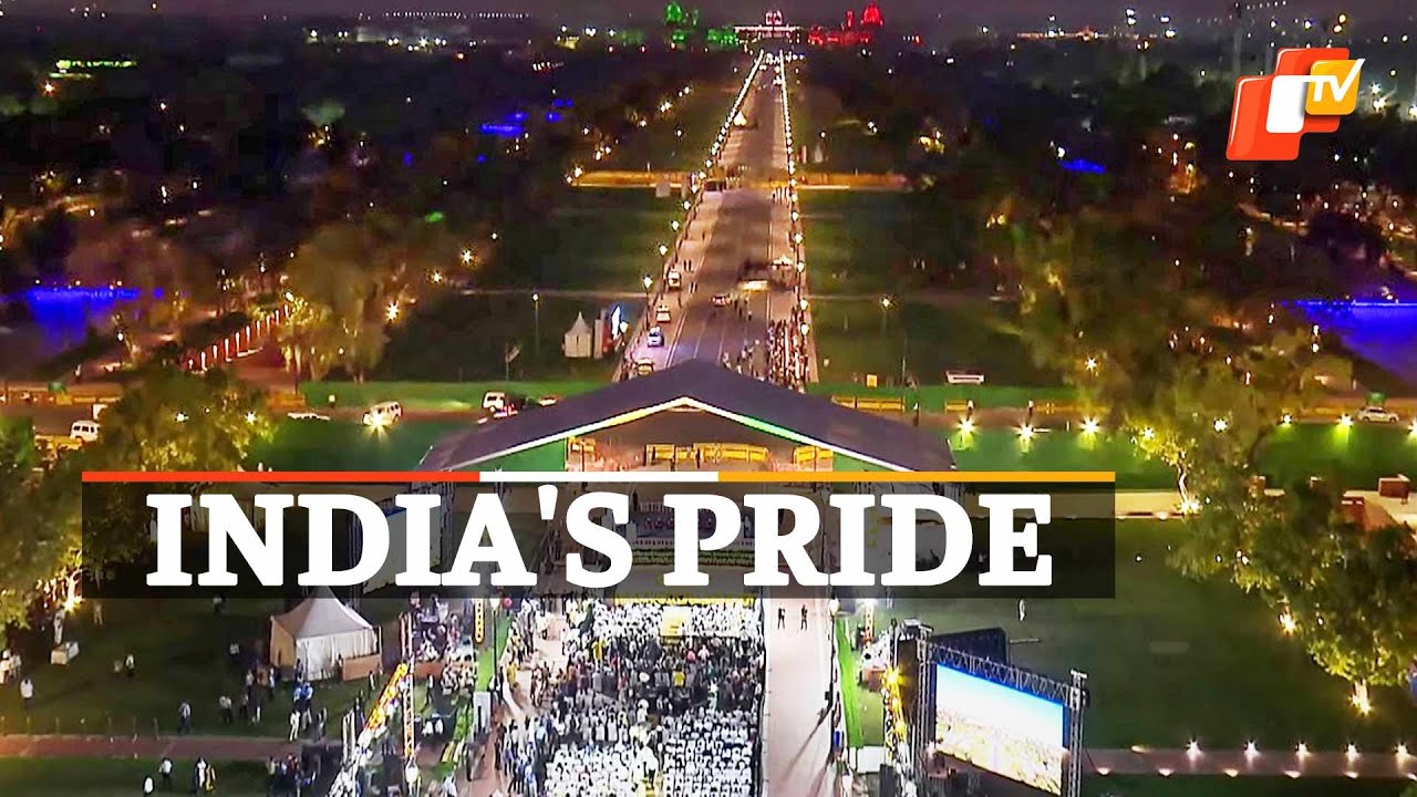 Breathtaking Aerial View Of Central Vista Avenue Or The Kartavya Path | OTV News