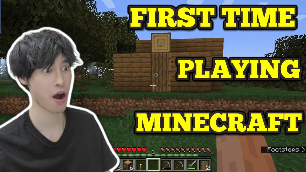 First time playing Minecraft | Lets play Minecraft - Part 1