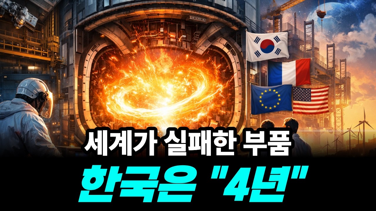 “세계가 포기한 부품… 한국은 4년 만에 끝냈다 (KSTAR 일억도 비밀)