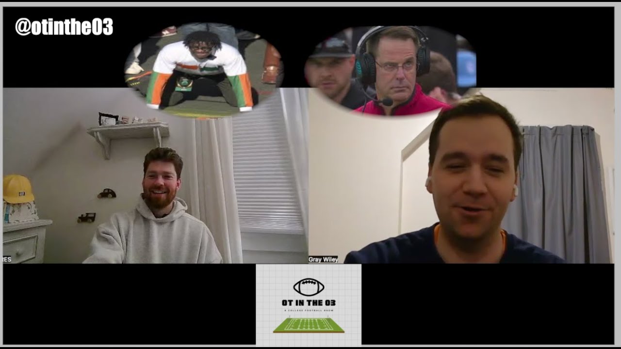 CFP NATIONAL TITLE PREVIEW!!  FOLLOWED BY HOOS REALLY DOMINATING THE TRANSFER PORTAL?!