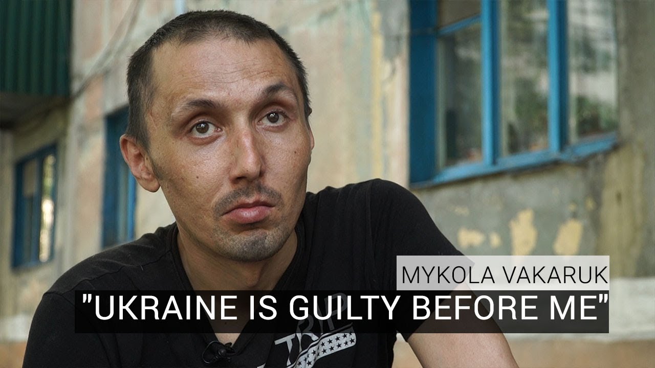 Ukraine Is Guilty Before Me &ndash; Mykola Vakaruk, SBU Prisoner