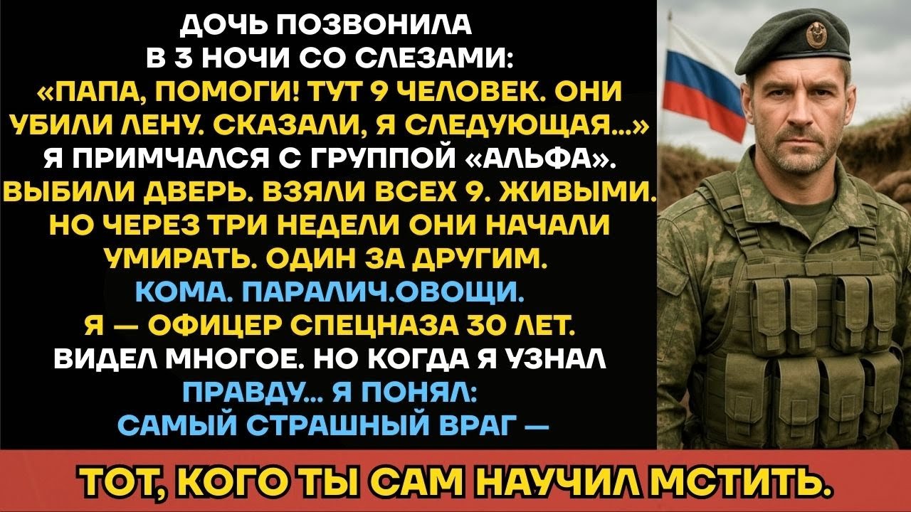 Я Спас Дочь От 9 Убийц, Но То, Что Она С Ними Сделала, Превратило Её В Чудовище