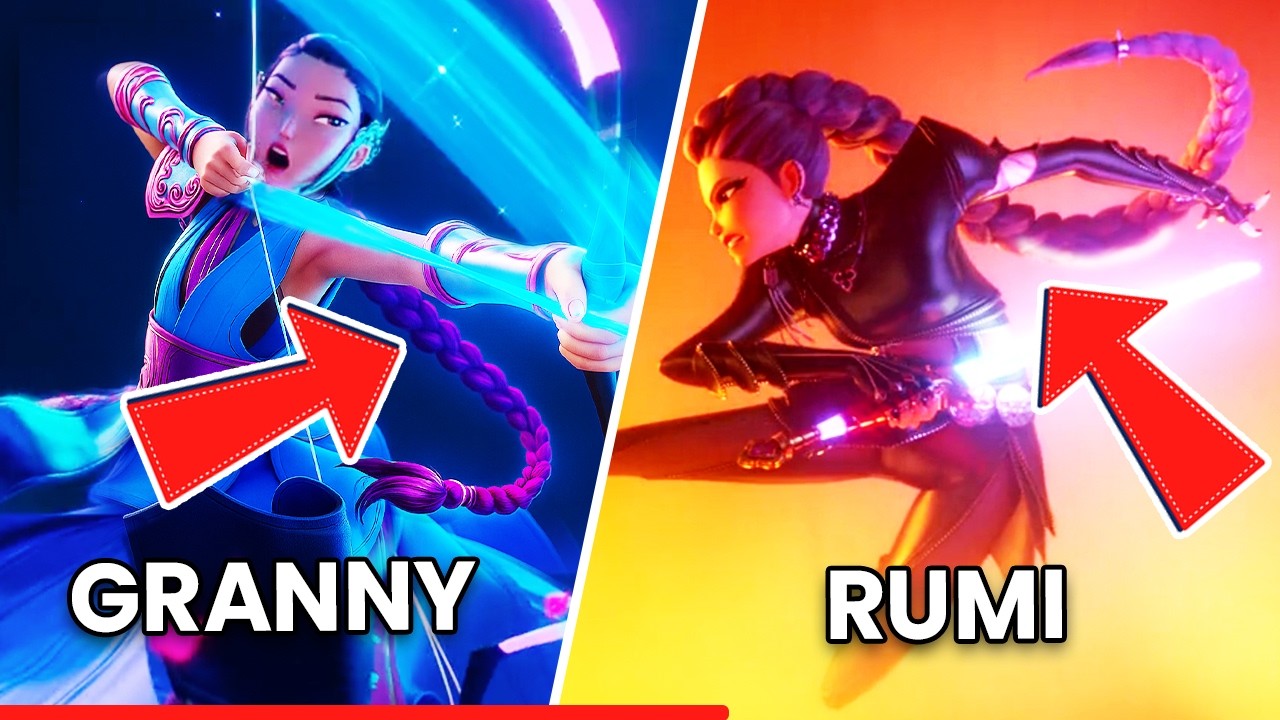 Kpop Demon Hunters на скорости 0,25x РАСКРЫВАЕТ ЭТО