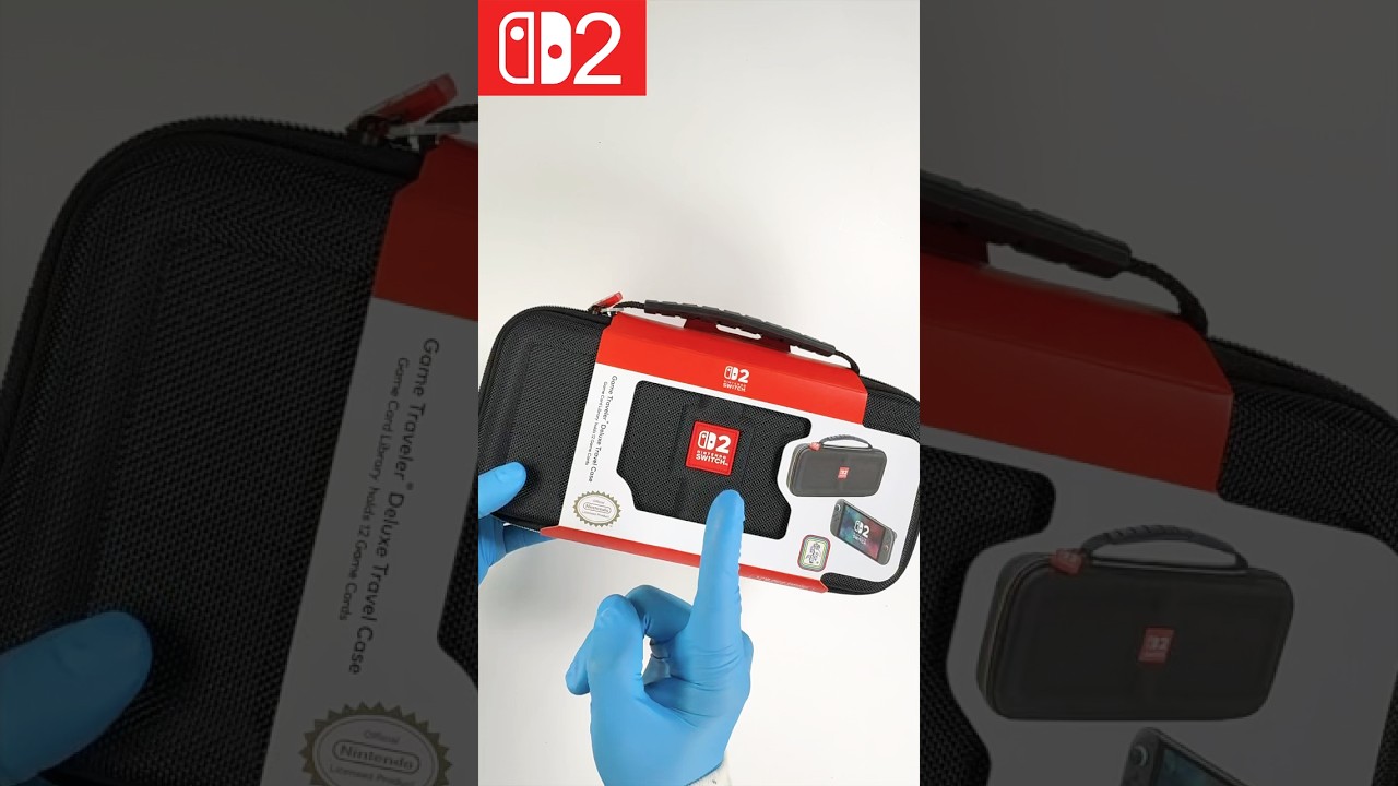 Nintendo Switch 2 The Ultimate Gaming Travel Case!#nintendoswitch2 #ytshorts