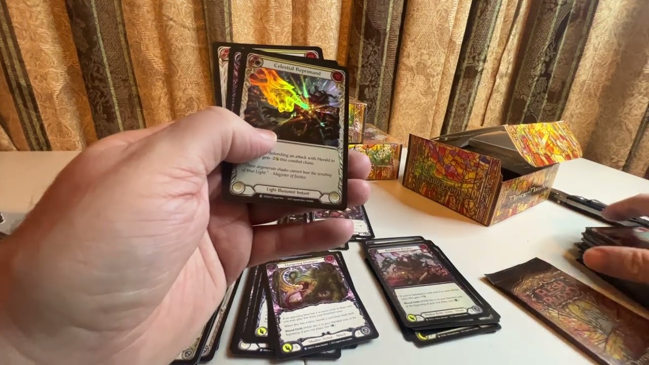 Flesh and Blood Dusk Till Dawn Booster Box Case opening Box 1 of 4 my first Flesh and Blood product