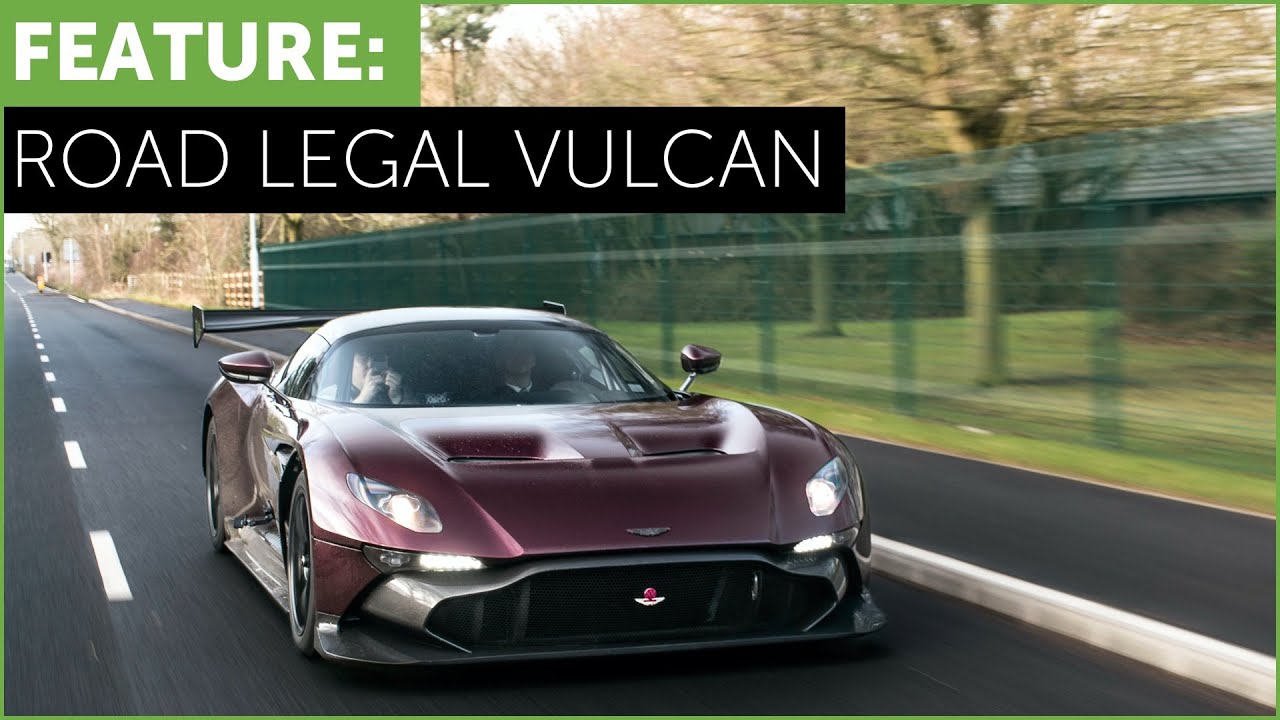ЕДИНСТВЕННЫЙ в мире Aston Martin Vulcan, разрешенный к использованию на дорогах общего пользования