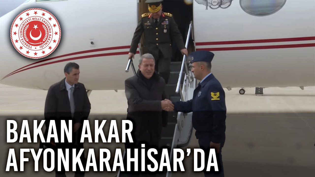 Bakan Akar Ve Komutanlar Afyonkarahisar’da