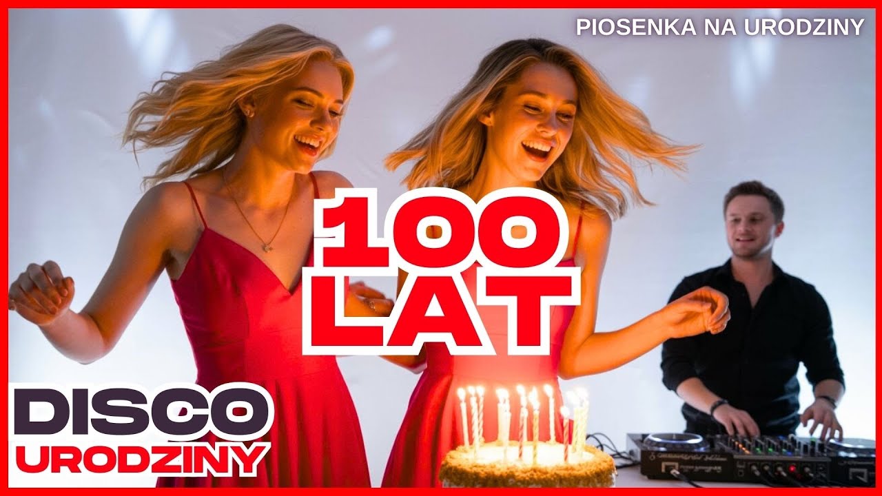 Party Beats Polska - Sto Lat (Disco Urodziny) 🎂 Taneczna Piosenka na Urodziny | Życzenia Muzyczne 
