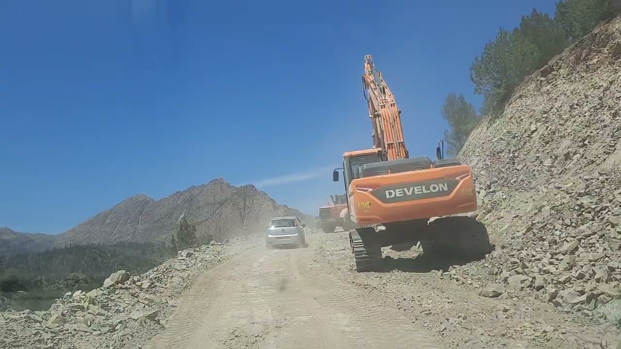 De zaouia Ahanssal à la cathédrale Imssfrane par une piste