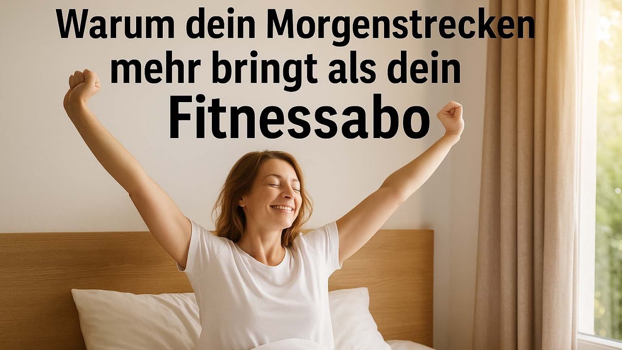 Strecken nach dem Aufwachen? Genialer als du denkst