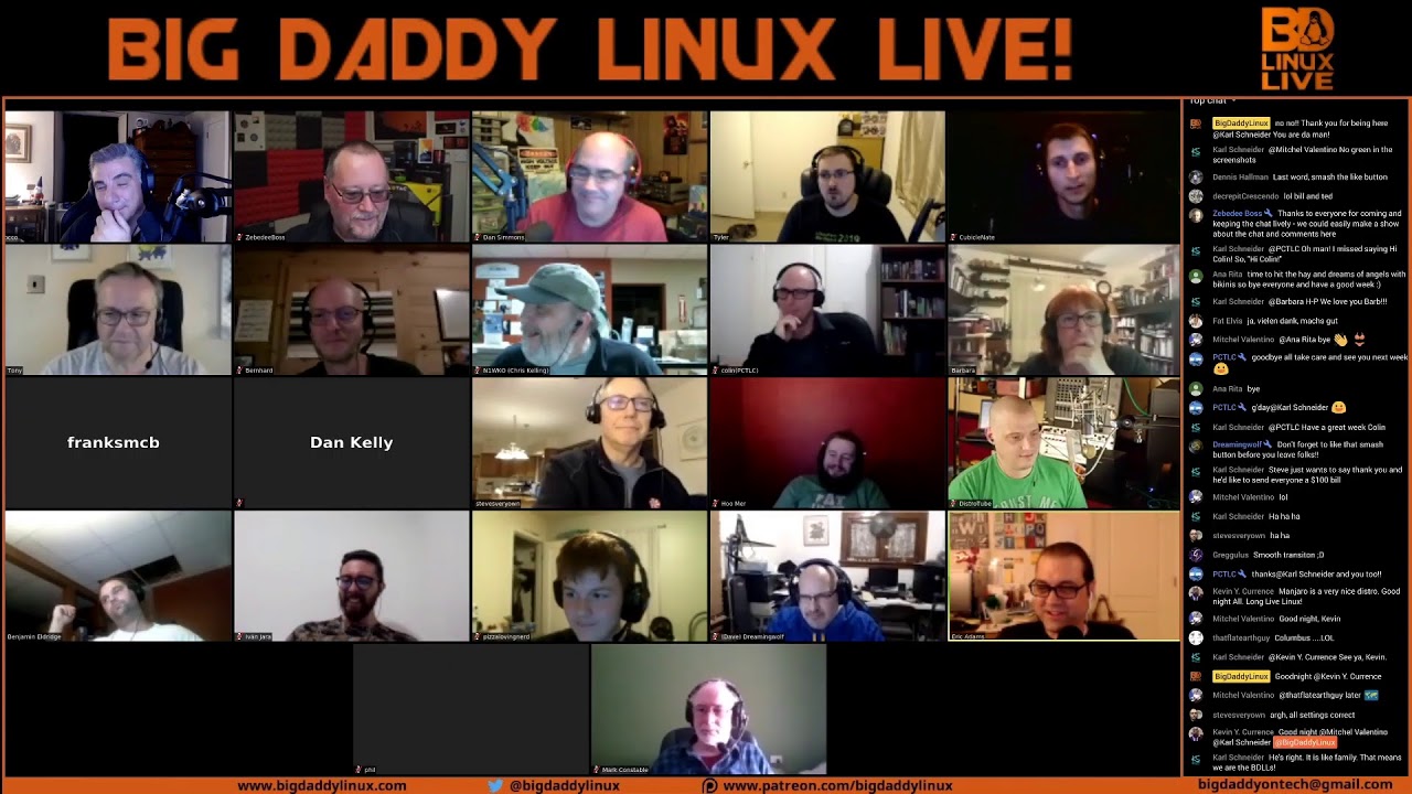 Big Daddy Linux Live! 10-12-19 (8pm EDT)