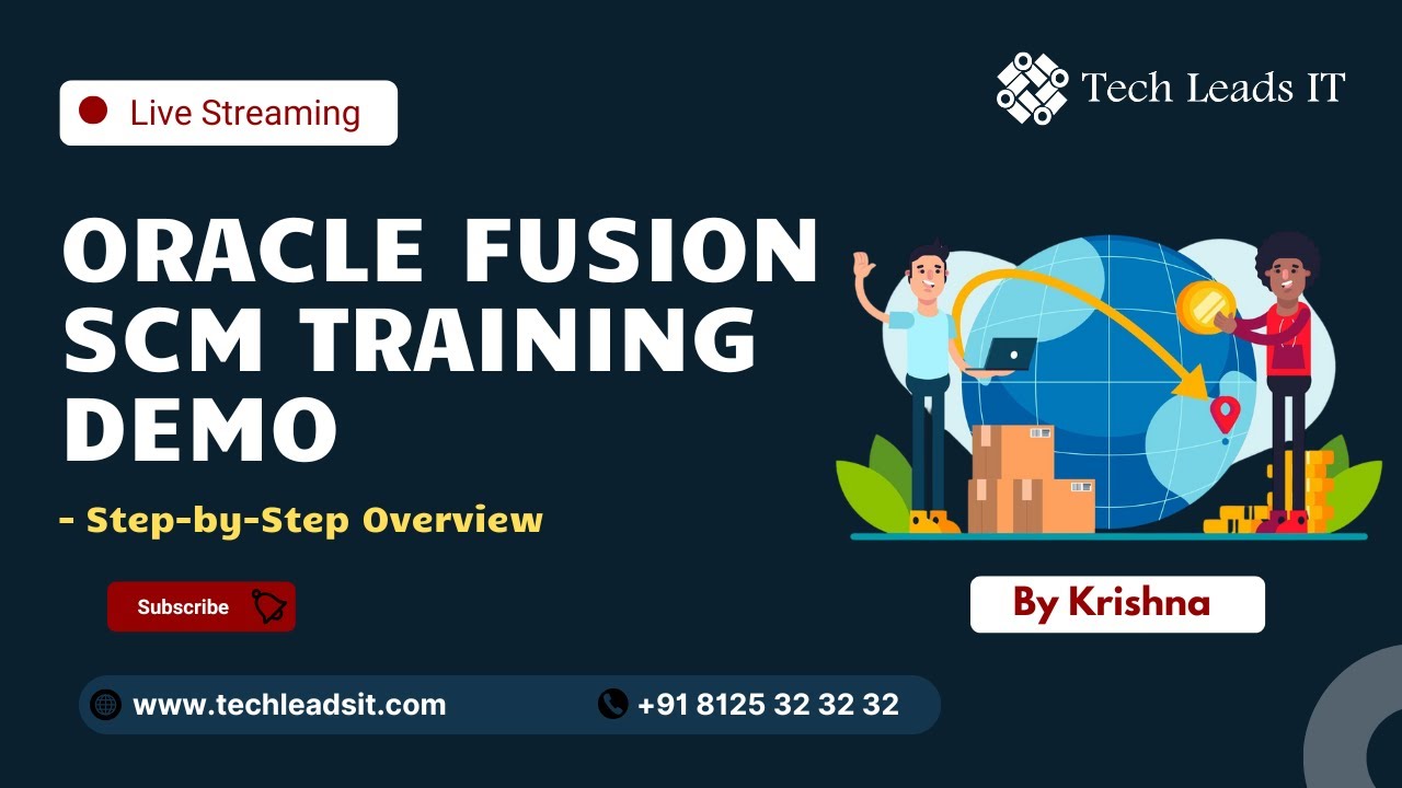 Oracle Fusion SCM Demo | Cloud SCM Online Training | Top Fusion SCM Course in Hyderabad