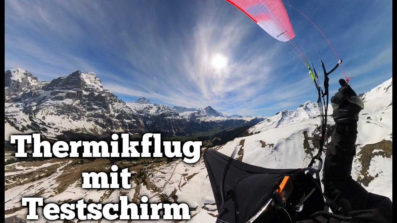 Schöner Thermikflug mit Niviuk Ikuma 3 (Testschirm)