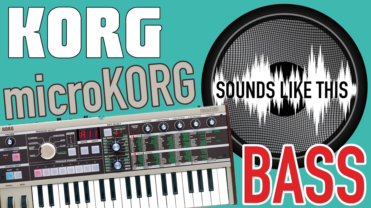 Korg microKORG | BASS | Sounds Like This (No Talking)