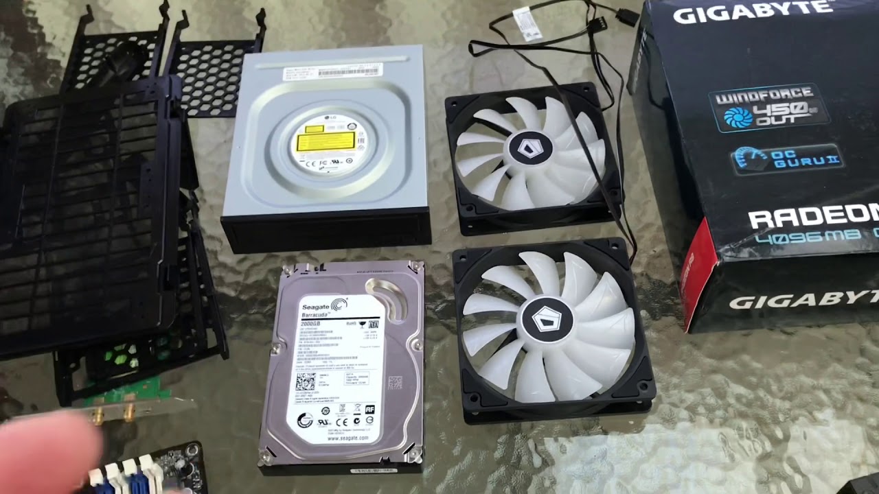 Spare Parts Gaming PC Build from what I had laying around